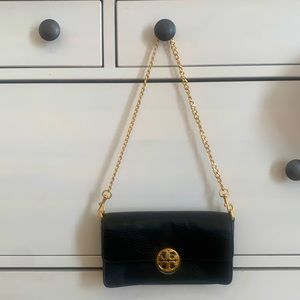 Tory Burch mini purse/clutch : never used!